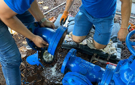 Valve installation